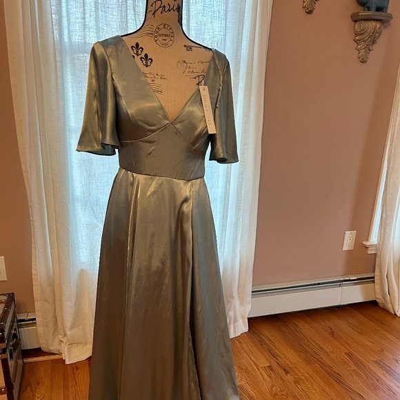 Formal Dress Dusty Sage - Picture 3 of 16